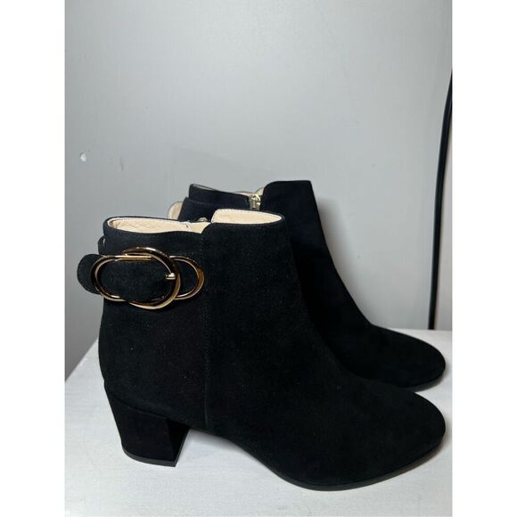 Ron White Women's Black Jozie Ankle Bootie Weatherproof Italian Boots Size 40 NW - Picture 4 of 10